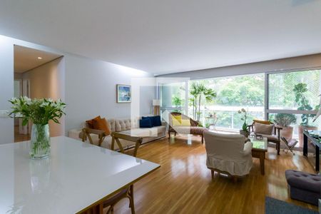 Sala de apartamento à venda com 3 quartos, 132m² em Vila Andrade, São Paulo
