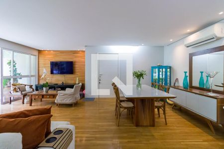 Sala de apartamento à venda com 3 quartos, 132m² em Vila Andrade, São Paulo