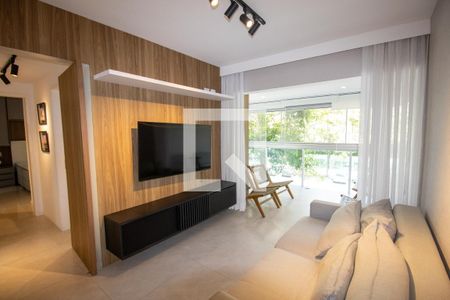 Sala de apartamento para alugar com 3 quartos, 82m² em Barra Olímpica, Rio de Janeiro