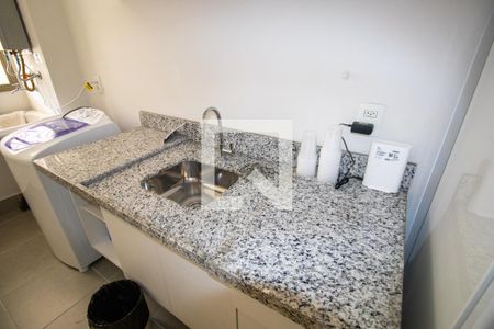 Cozinha de kitnet/studio para alugar com 1 quarto, 48m² em Jacarepaguá, Rio de Janeiro