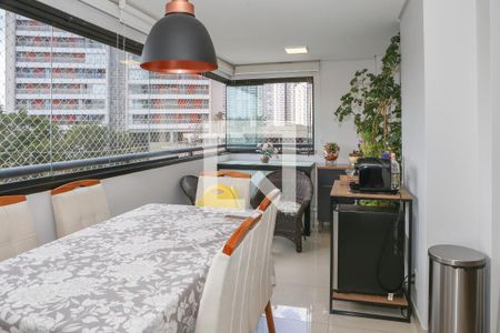 Varanda da Sala de apartamento à venda com 3 quartos, 91m² em Vila Anastácio, São Paulo