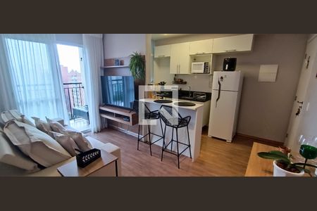 Sala/Cozinha de apartamento à venda com 2 quartos, 53m² em Jardim Parque Morumbi, São Paulo