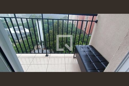 Varanda da Sala de apartamento à venda com 2 quartos, 53m² em Jardim Parque Morumbi, São Paulo