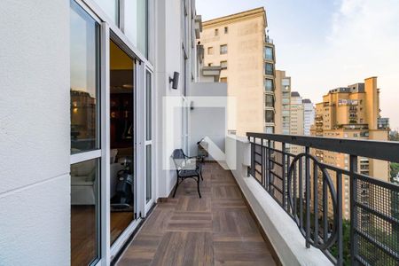 Sacada de apartamento à venda com 2 quartos, 170m² em Paraíso do Morumbi, São Paulo