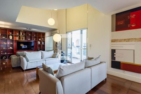 Sala de apartamento à venda com 2 quartos, 170m² em Paraíso do Morumbi, São Paulo