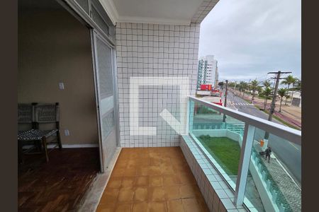 Varanda de apartamento à venda com 3 quartos, 84m² em Cidade Ocian, Praia Grande