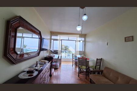 Sala de apartamento para alugar com 4 quartos, 84m² em Cidade Ocian, Praia Grande