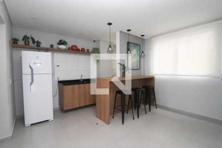 Apartamento para alugar com 34m², 2 quartos e sem vagaÁrea comum - Salão de festas