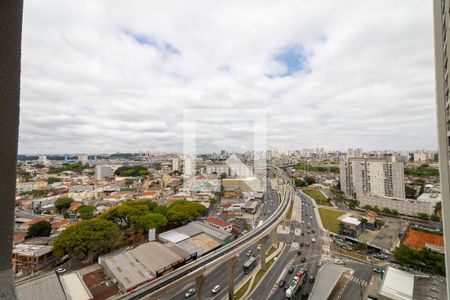 Vista Sala/ Cozinha  de apartamento para alugar com 1 quarto, 31m² em Vila Prudente, São Paulo