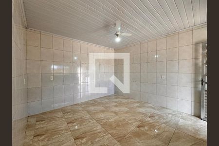 Sala/ cozinha de casa para alugar com 1 quarto, 40m² em Vila Camilópolis, Santo André