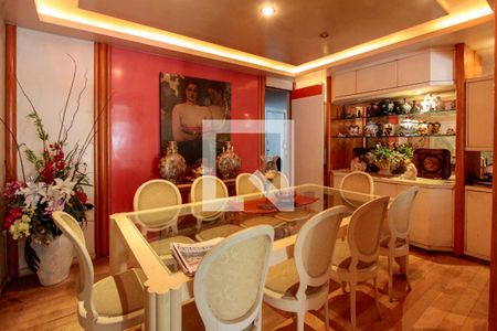 Sala de jantar de apartamento à venda com 5 quartos, 220m² em São Conrado, Rio de Janeiro