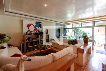 Sala de apartamento à venda com 5 quartos, 220m² em São Conrado, Rio de Janeiro