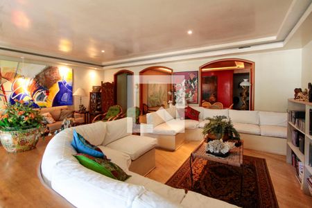 Sala de apartamento à venda com 5 quartos, 220m² em São Conrado, Rio de Janeiro