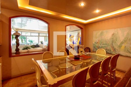 Sala de jantar de apartamento à venda com 5 quartos, 220m² em São Conrado, Rio de Janeiro