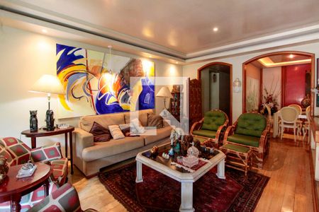 Sala de apartamento à venda com 5 quartos, 220m² em São Conrado, Rio de Janeiro