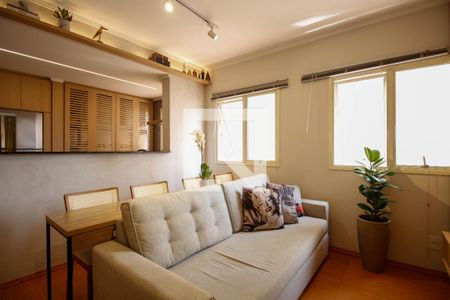 Sala de apartamento para alugar com 1 quarto, 42m² em Pompeia, São Paulo