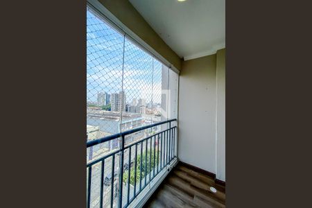 Varanda da Sala de apartamento à venda com 2 quartos, 52m² em Mooca, São Paulo