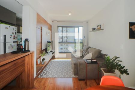Sala de apartamento à venda com 2 quartos, 58m² em Jardim do Salso, Porto Alegre