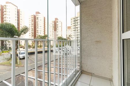 Varanda da Sala de apartamento para alugar com 3 quartos, 59m² em Taboão, São Paulo