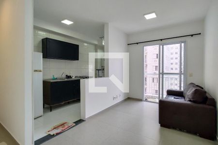 Sala de apartamento para alugar com 2 quartos, 45m² em Ocian, Praia Grande