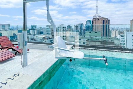 Studio à venda com 22m², 1 quarto e sem vagaAcessibilidade 