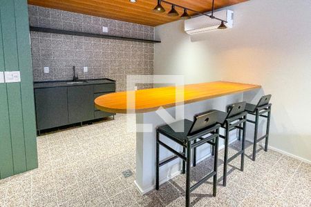 Studio à venda com 22m², 1 quarto e sem vagaÁrea gourmet