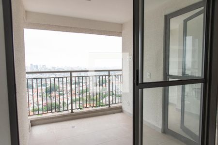 Varanda da sala de apartamento à venda com 2 quartos, 56m² em Vila Dom Pedro I, São Paulo