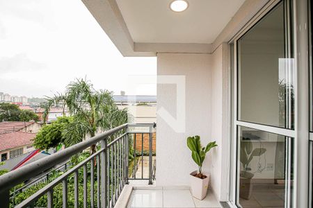 Varanda /Sala/Cozinha de apartamento para alugar com 2 quartos, 44m² em Vila Sônia, São Paulo