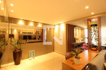 Sala  de apartamento à venda com 4 quartos, 133m² em Buritis, Belo Horizonte