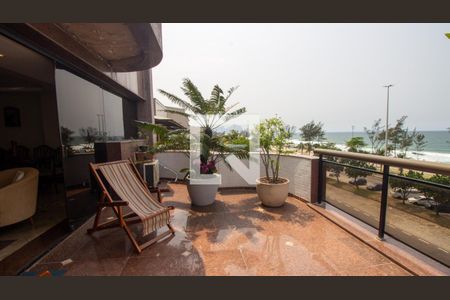 Varanda de apartamento à venda com 5 quartos, 345m² em Recreio dos Bandeirantes, Rio de Janeiro