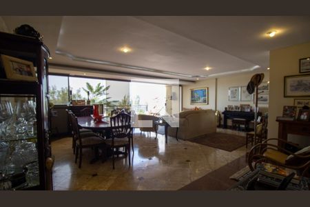 Sala de apartamento à venda com 5 quartos, 345m² em Recreio dos Bandeirantes, Rio de Janeiro