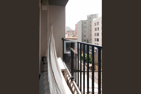 varanda do Studio  de kitnet/studio para alugar com 1 quarto, 20m² em Bela Vista, São Paulo