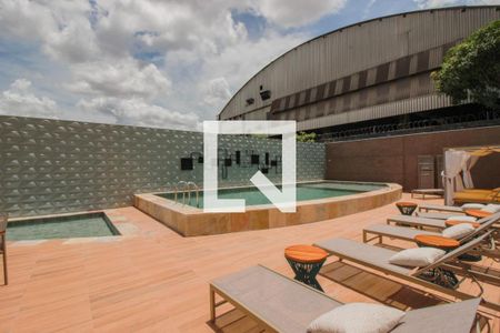 Apartamento para alugar com 34m², 2 quartos e sem vaga Apartamento para alugar com 34m², 2 quartos e sem vagaÁrea comum - Piscina