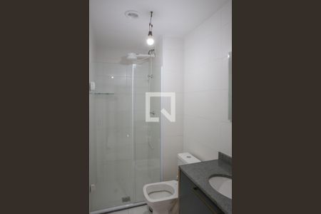 Apartamento para alugar com 34m², 2 quartos e sem vaga Apartamento para alugar com 34m², 2 quartos e sem vagaBanheiro da Suíte 1