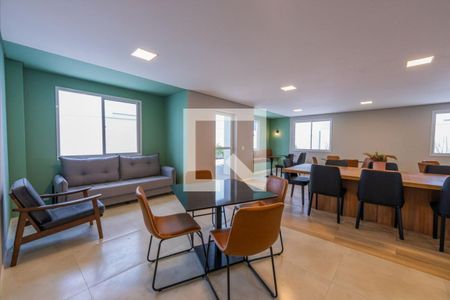 Apartamento à venda com 37m², 2 quartos e 1 vagaÁrea comum - Salão de festas