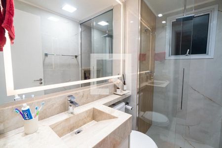 Banheiro da Suíte de apartamento à venda com 2 quartos, 81m² em Vila Santa Catarina, São Paulo