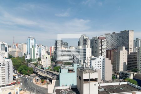 Studio para alugar com 28m², 0 quarto e sem vagavista Varanda - Studio