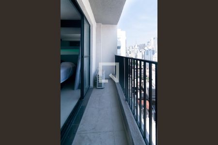 Studio para alugar com 28m², 0 quarto e sem vagaVaranda - Studio