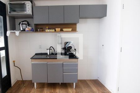 Sala e Cozinha de apartamento para alugar com 2 quartos, 36m² em Umarizal, São Paulo