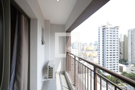 Varanda de kitnet/studio à venda com 1 quarto, 24m² em Paraíso, São Paulo