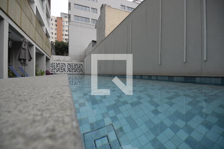 Studio à venda com 24m², 1 quarto e sem vagaPiscina