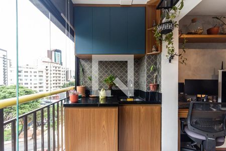 Apartamento à venda com 39m², 1 quarto e 1 vagaVaranda