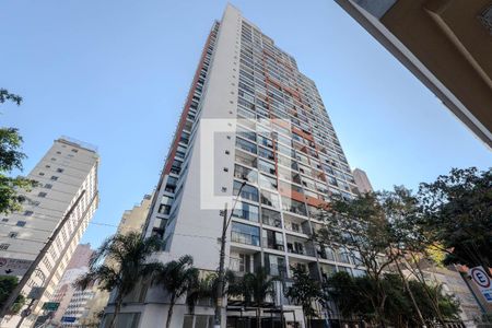 Studio para alugar com 23m², 1 quarto e sem vaga Studio para alugar com 23m², 1 quarto e sem vagaFachada