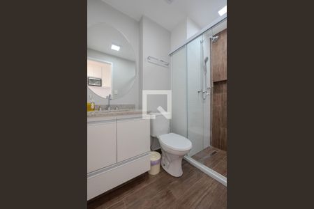 Studio para alugar com 23m², 1 quarto e sem vaga Studio para alugar com 23m², 1 quarto e sem vagaBanheiro