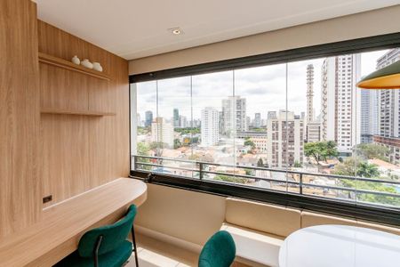 Apartamento à venda com 36m², 1 quarto e sem vagaVaranda