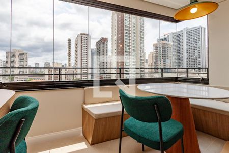 Apartamento à venda com 36m², 1 quarto e sem vagaVaranda