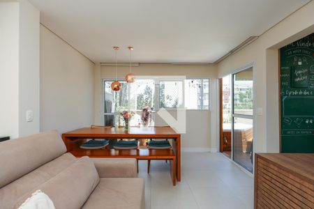 Sala de apartamento à venda com 3 quartos, 128m² em Jardim Ampliação, São Paulo