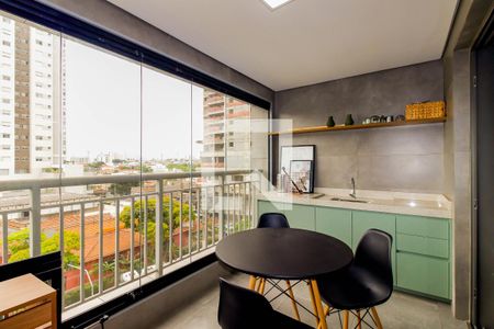Studio para alugar com 37m², 1 quarto e 1 vagaSacada