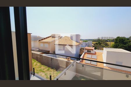 Casa de condomínio à venda com 235m², 4 quartos e 5 vagasVista da Sacada Quarto 3 - Suíte