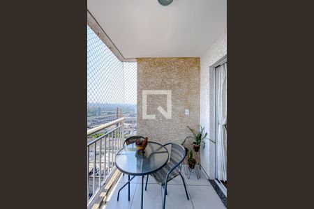 Varanda da Sala de apartamento à venda com 3 quartos, 65m² em Belenzinho, São Paulo